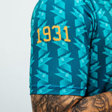 TRANSATLANTIC print short sleeved jersey