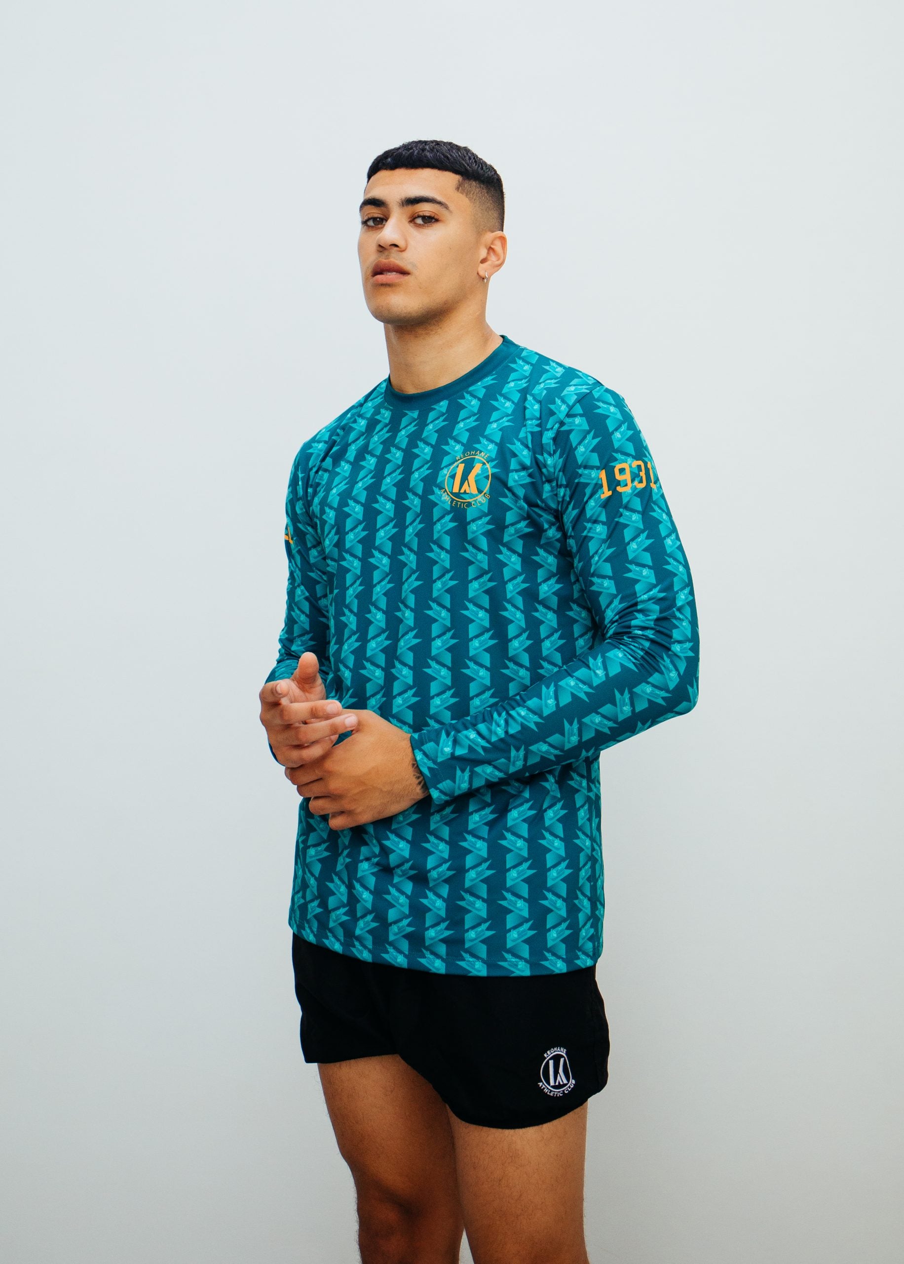 Transatlantic Print Long Sleeved