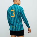 Transatlantic Print Long Sleeved