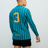 Transatlantic Print Long Sleeved