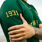 TRANSATLANTIC green short sleeved jersey