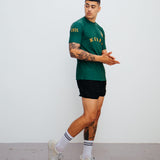 TRANSATLANTIC green short sleeved jersey