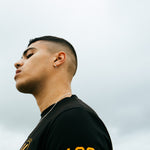 TRANSATLANTIC black short sleeved jersey