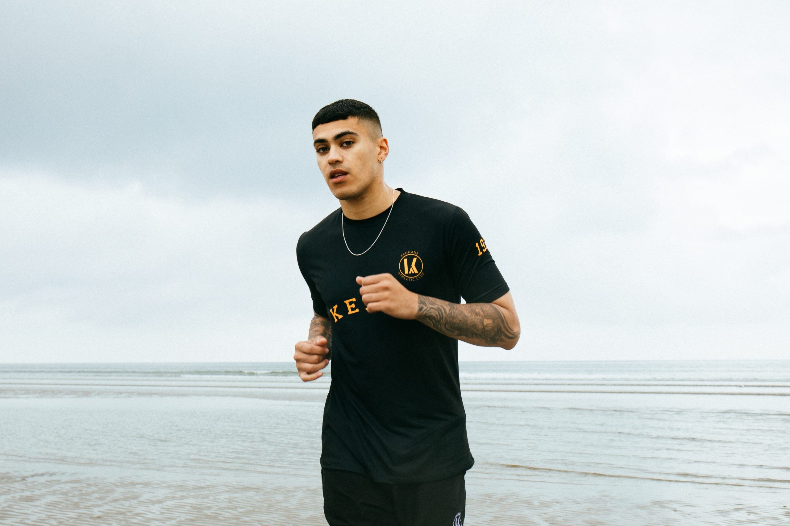 TRANSATLANTIC black short sleeved jersey