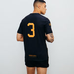 TRANSATLANTIC black short sleeved jersey