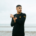 Transatlantic Black Long Sleeved