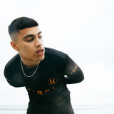 Transatlantic Black Long Sleeved