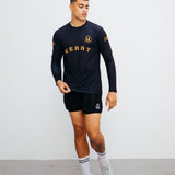 Transatlantic Black Long Sleeved