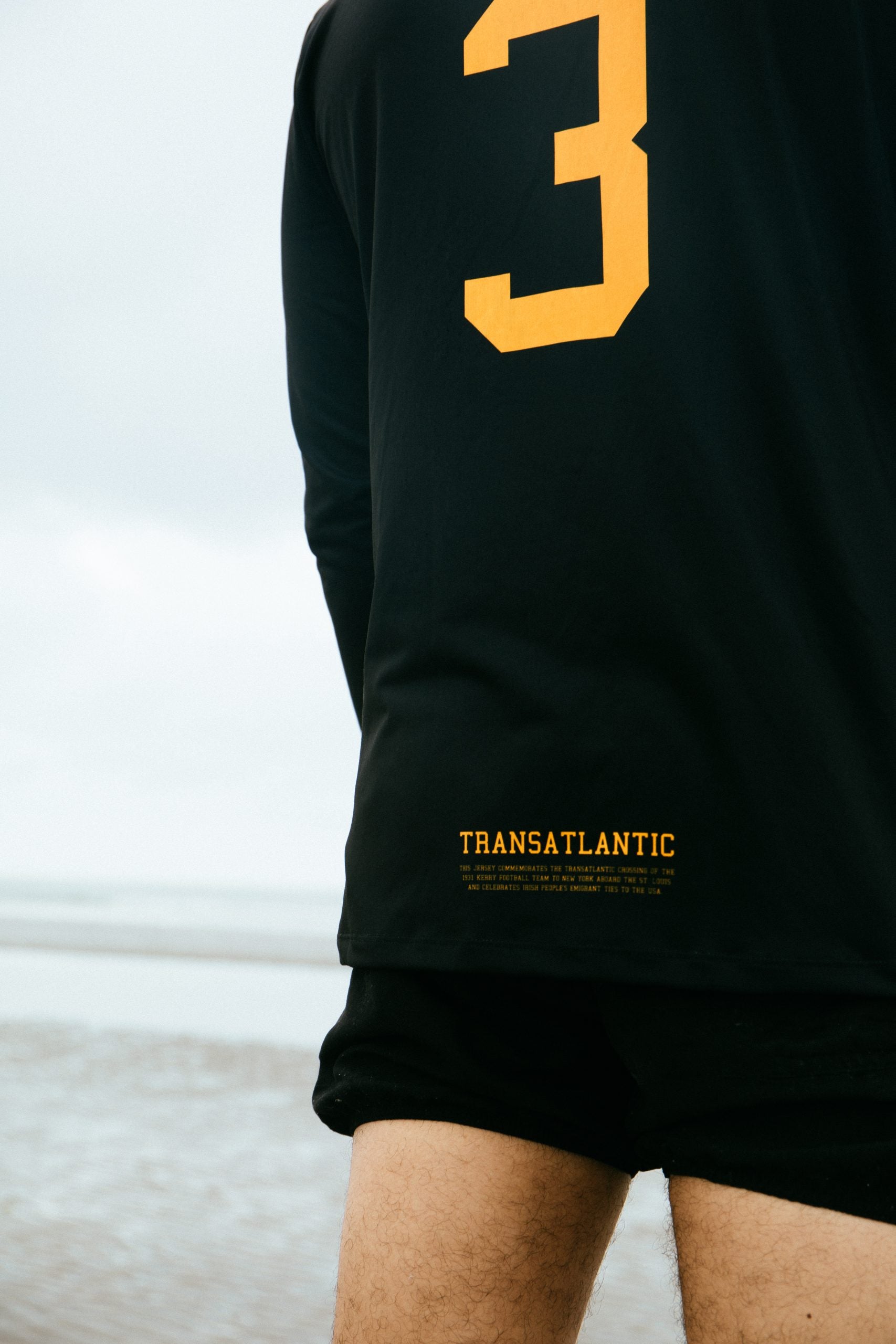 Transatlantic Black Long Sleeved