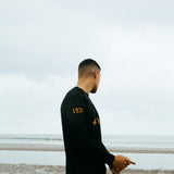 Transatlantic Black Long Sleeved