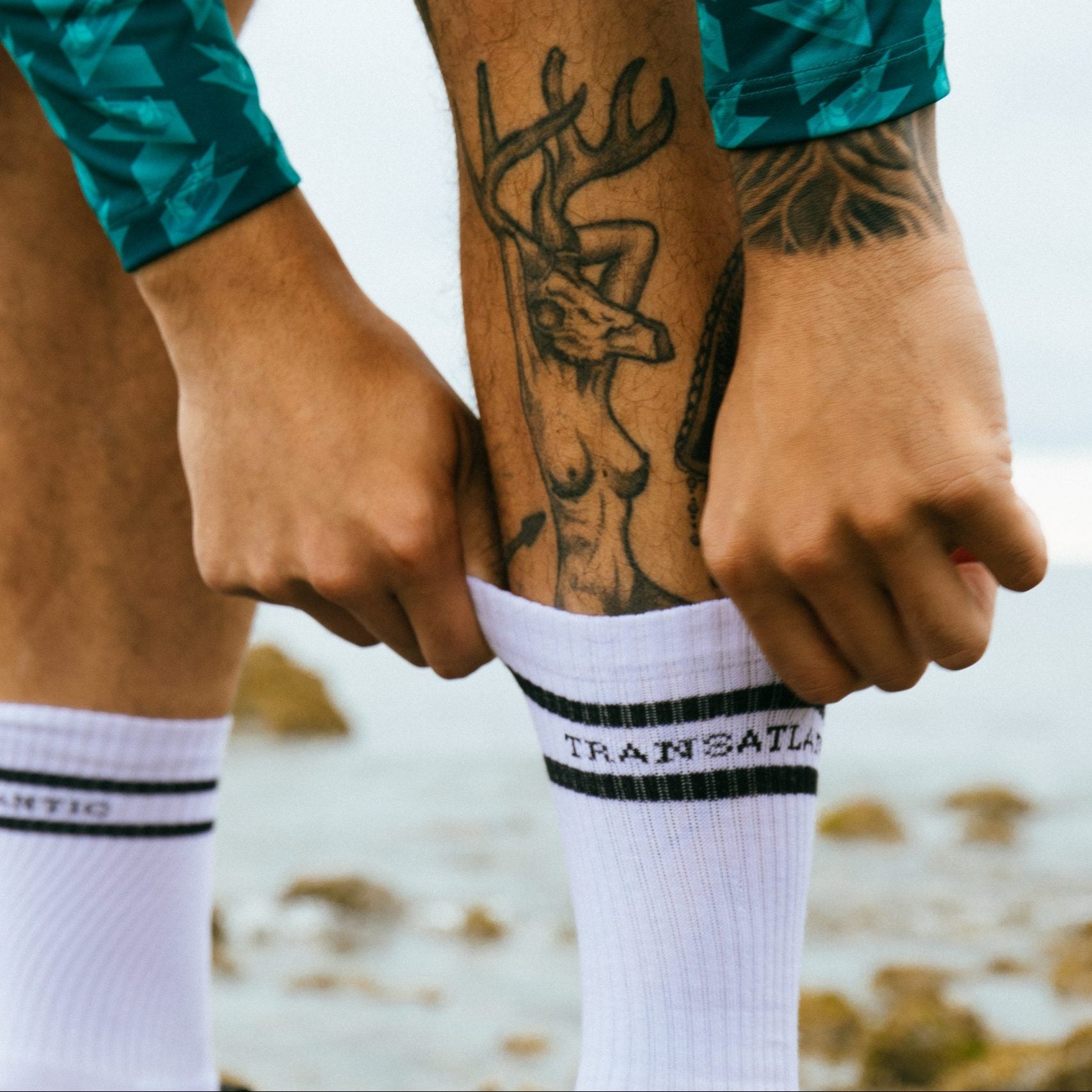 Transatlantic Print Long Sleeved