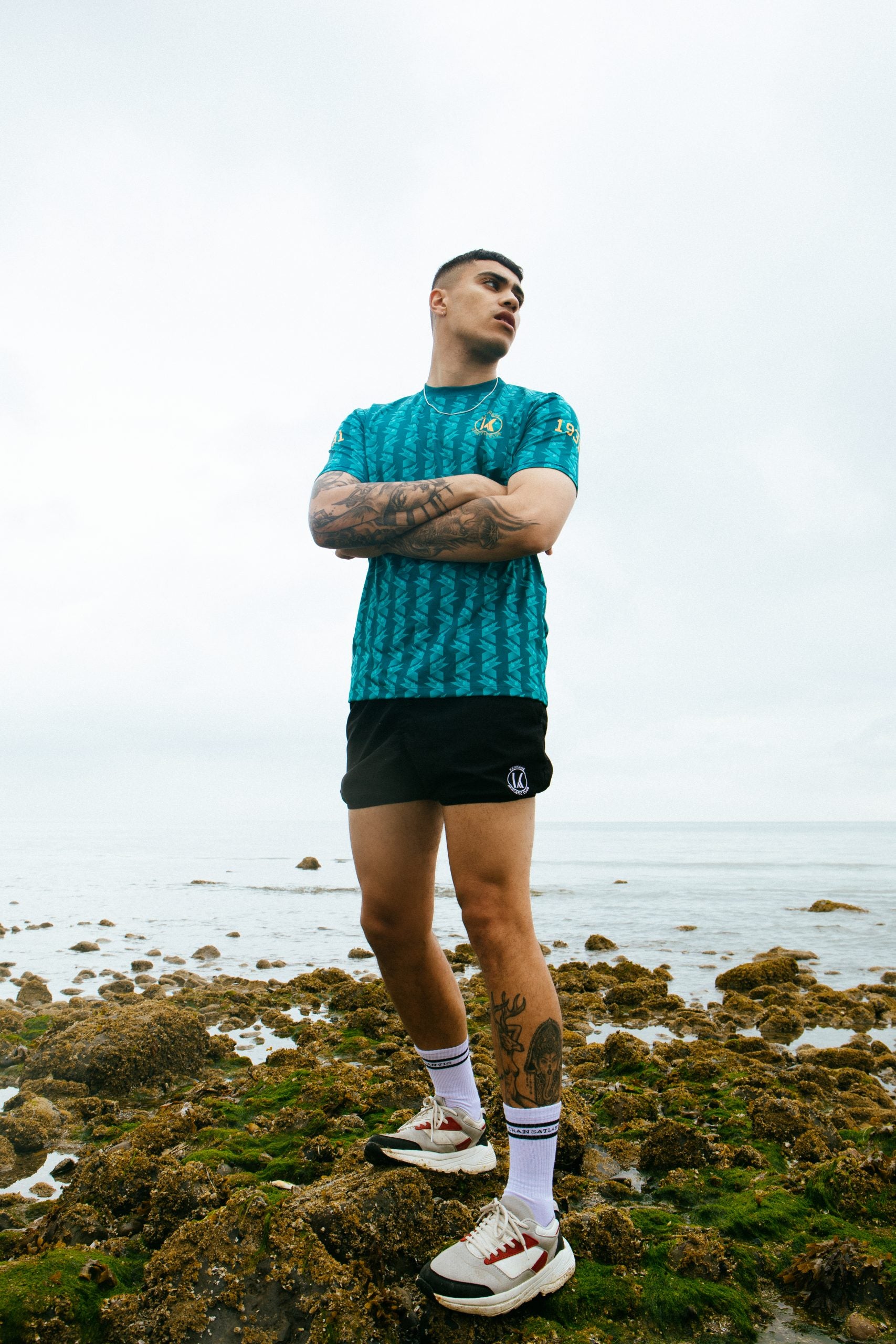 TRANSATLANTIC print short sleeved jersey