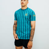 TRANSATLANTIC print short sleeved jersey
