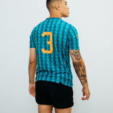 TRANSATLANTIC print short sleeved jersey