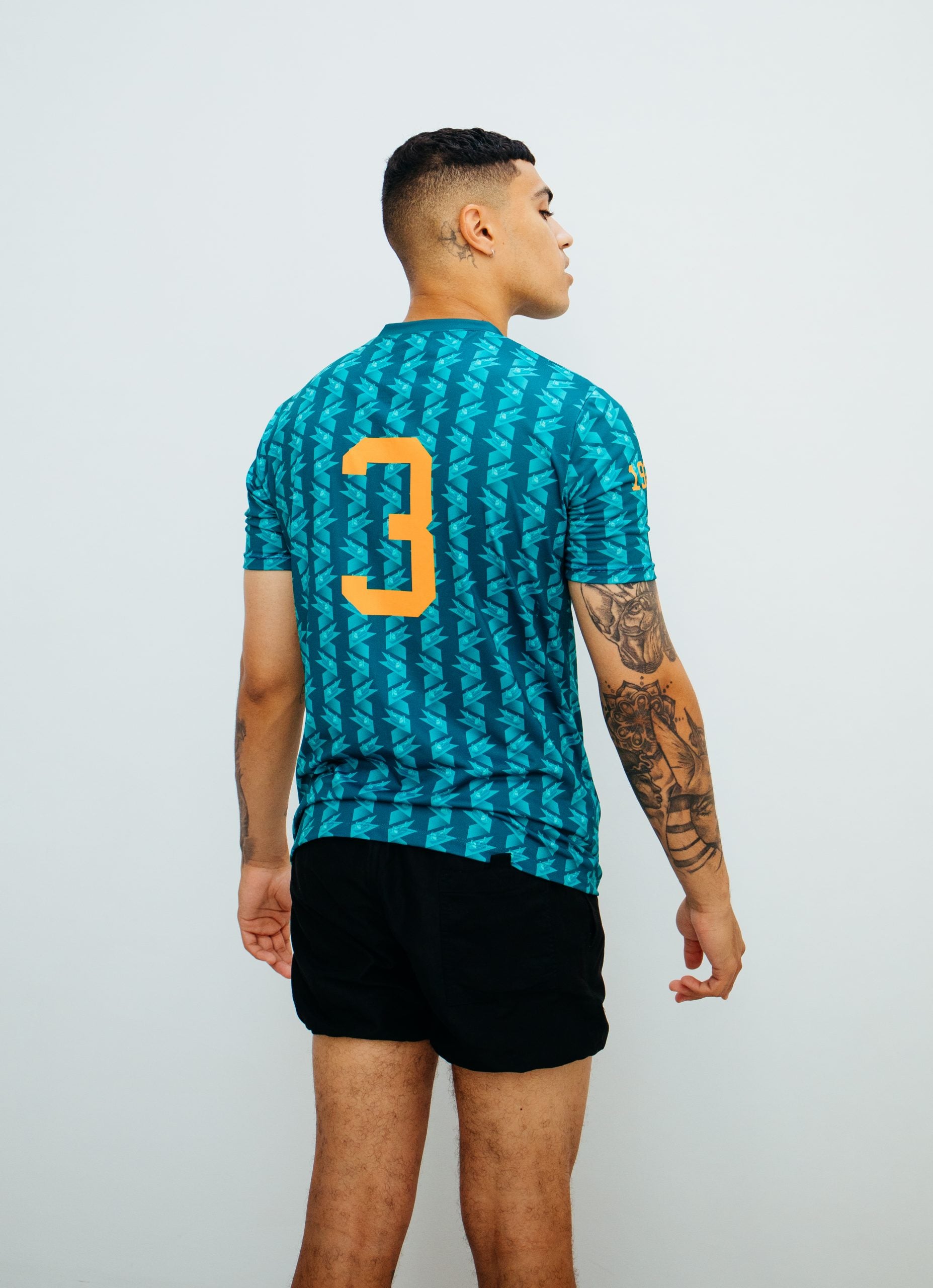 TRANSATLANTIC print short sleeved jersey