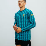 Transatlantic Print Long Sleeved