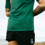 TRANSATLANTIC green short sleeved jersey