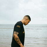 TRANSATLANTIC black short sleeved jersey