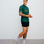 TRANSATLANTIC green short sleeved jersey