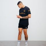 TRANSATLANTIC black short sleeved jersey