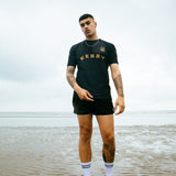 TRANSATLANTIC black short sleeved jersey