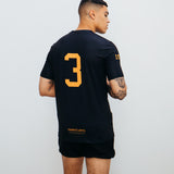 TRANSATLANTIC black short sleeved jersey