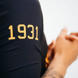 TRANSATLANTIC black short sleeved jersey