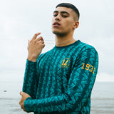 Transatlantic Print Long Sleeved