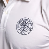 FLTC Mens Point Collar Polo - White