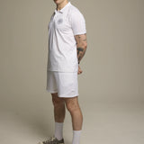 FLTC Mens Point Collar Polo - White